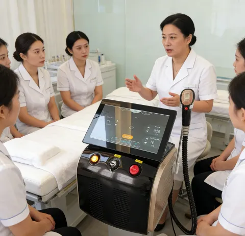 Professional SLyric 3 Wavelength 755/808/1064nm Freezing Point Laser Permanent Painless Hair Removal