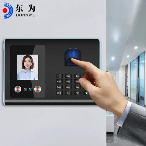 Face & Fingerprint Employee Attendance Time Attendance Device Recorder for Business FA01