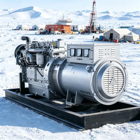 Quiet Diesel Generator Set Urban Area Usage Minimizing Noise Pollution In Cities Greatly