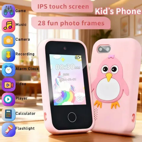 Children Phone Educational Toys MP3 Music Player Games Musical Toy Baby Mobile Selfie Camera Toys fo