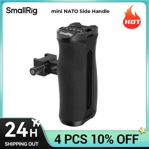 SmallRig mini NATO Side Handle Left and Right Changeable Vertically Adjustable to 43mm Side Handle L