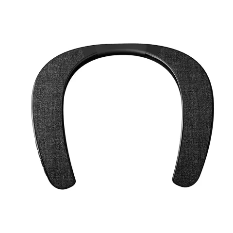 Rockmia EBS-905 6w Wearable Neckband Speaker Bluetooth 5.0 Hands-free Ear-Free for TV Game Play Home Outdoor Use TF Card