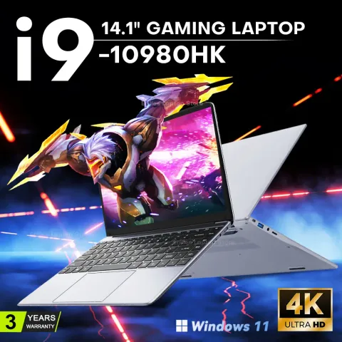 New Potrable Laptop Intel Core i9 10980HK Computer Windows 11 Gaming laptops 16GB RAM 10980P 1TB 2TB SSD Notebook PC Gam