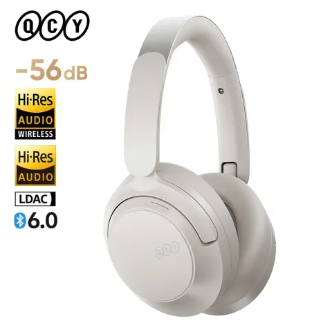 QCY H3S -56dB Adaptive ANC Over Ear Headphone Hi-Res LDAC Spatial Sound Wireless Earphone Bluetooth