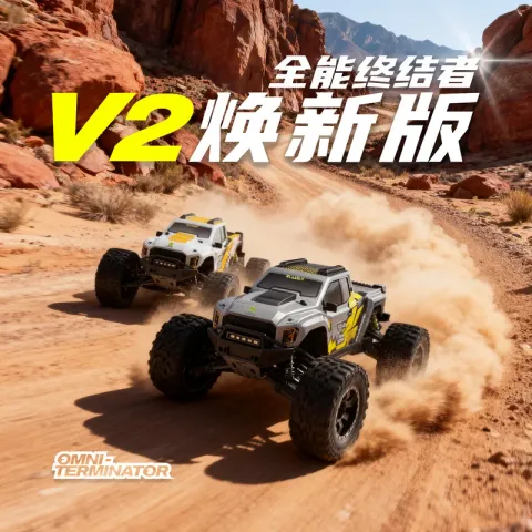 LLL 1:10 All-Round Terminator Remote Control Electric Brushless Four-Wheel Drive Off-Road Vehicle RC