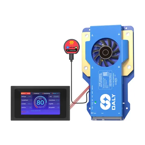 Daly Smart 4S/12V/8S/24V/16S 48V 40A-500A LiFePo4 Active Balance BMS for lithium battery with LCD/RS