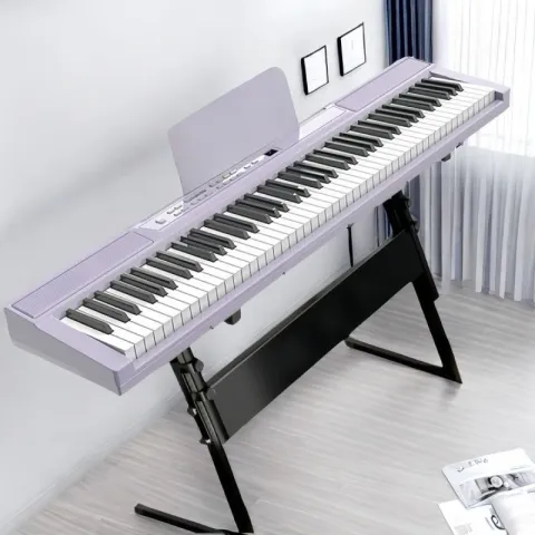 Beginner Portable Electronic Organ Adult Performance Accompaniment  SRR88 Key Electric Pianos Professional Keyboard Inst