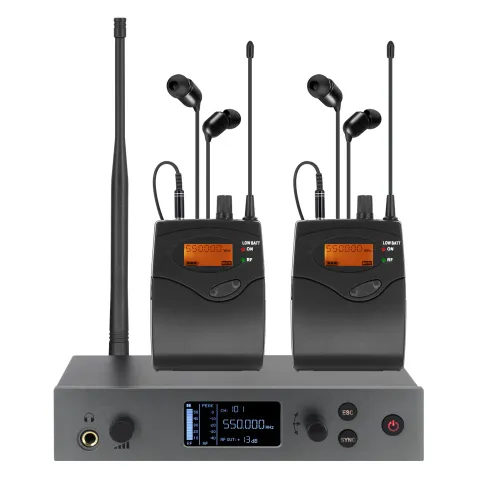 IEMG4 uhf wireless in ear monitoring system, single channel stage monitoring system, professional si