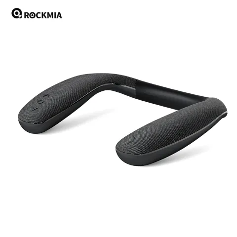 Rockmia EBS-908 Neckband Speaker Wireless Bluetooth 5.0 U-Sharp 6W Portable Bass Box for Gaming Traveling Walking & Cycling
