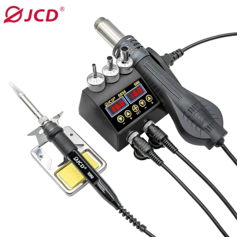 2 in 1 750W Soldering Station LCD Digital display welding rework station for cell-phone BGA SMD PCB