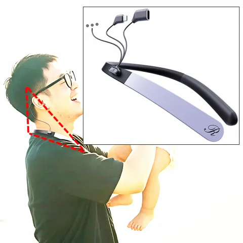 Power Ring Loop Energy Band Charger Neckband for Meta Rayneo Rokid Meizu StarV INMO XIaomi AR Glasse