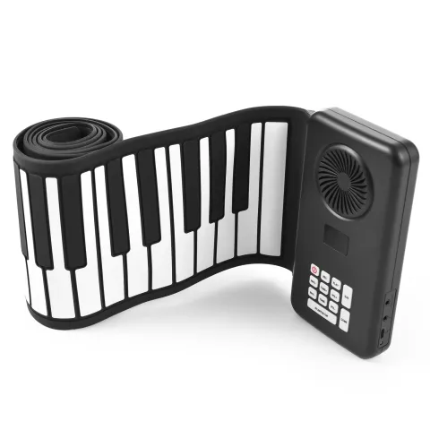 88 Key Portable Piano Handroll Electronic Piano Environmental Silicone Foldable Piano Home Practice Professional Electro