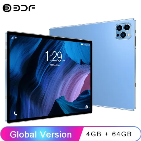 New 10.1 Inch Tablets Octa Core 4GB RAM 64GB ROM Dual SIM Cards 3G Phone Call WiFi Bluetooth Google Play Tablet Pc Android 13