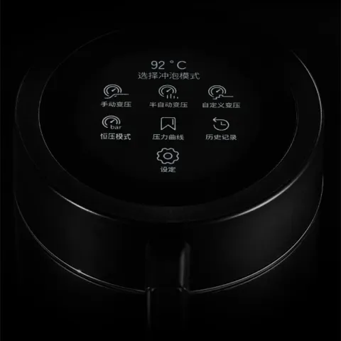 KD-360X Italian-Style Semi-Automatic Espresso Machine, Hand-Cranked Gear Pump Espresso Machine, Manual Lever-Style Pressure Regu