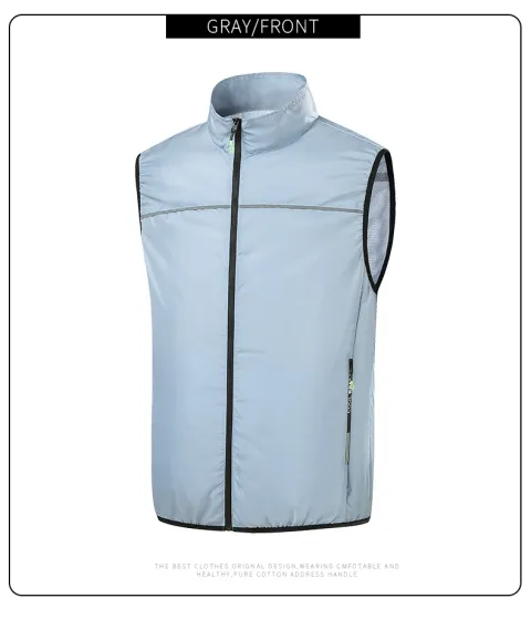 Summer Air-Conditioned Work Vest with Built-in Fan, Breathable Cooling Jacket Reduces Outside Temperature