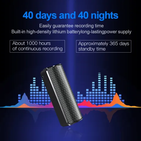 40Days Original Mini Pen Voice Record 8/16/32GB Professional Activated Digital